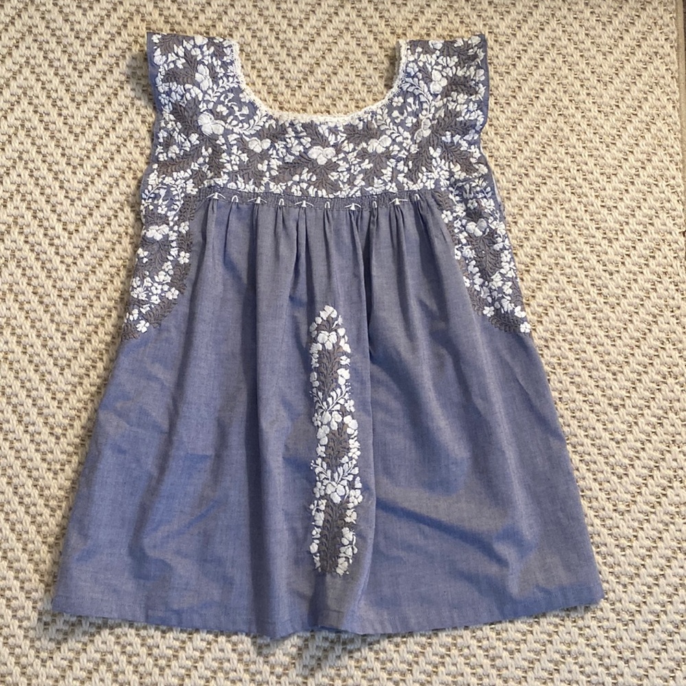 Mi Golandrina Embroidered Mexican Top Blouse